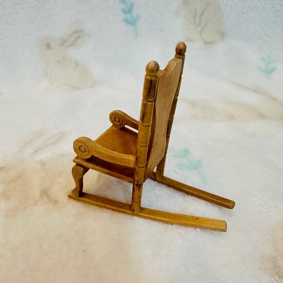 Vintage Wooden Doll House Furniture - Picture 6 of 7